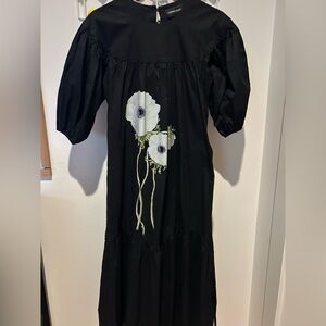 NWOT Cynthia Rowley Puffer Sleeve Dress